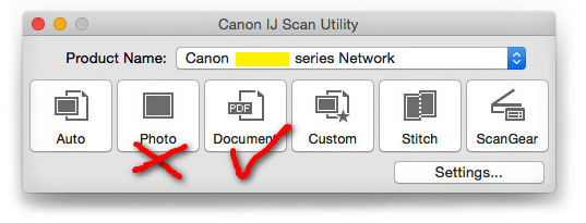 China PCC Scan Interface